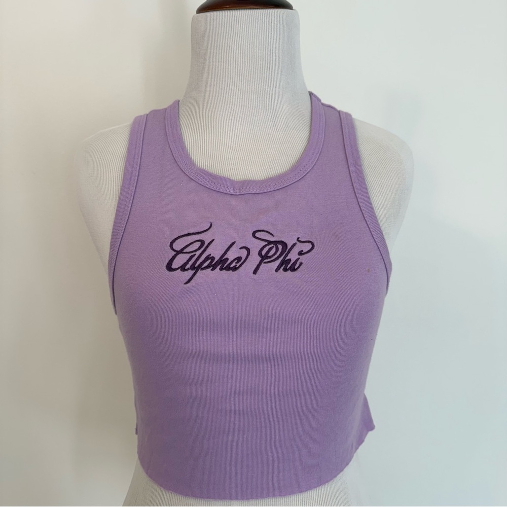 Small Alpha Phi Tank Top